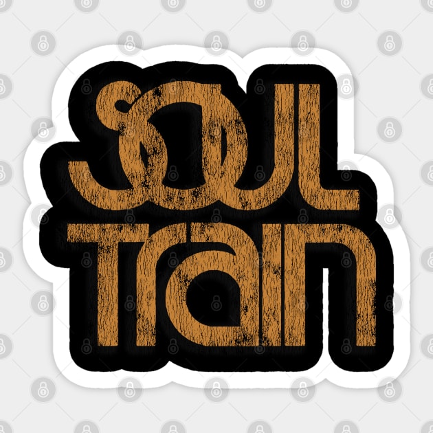 Soul Train  Vintage Sticker by kutna24